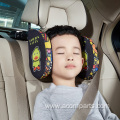 Kids car headrest pillow breathable memory foam